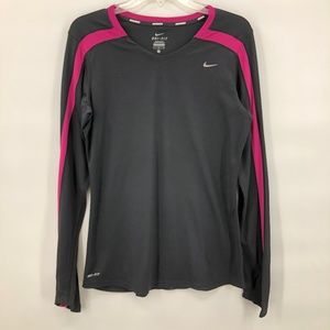 Like New Nike Running Dri fit black top